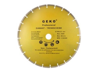 GEKO G00255 Diamantový kotouč na beton segmentový 350x8x32 mm PROFI