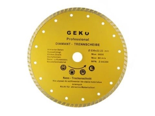 GEKO G00264 Diamantový kotouč na beton turbo 230x22,2mm PROFI