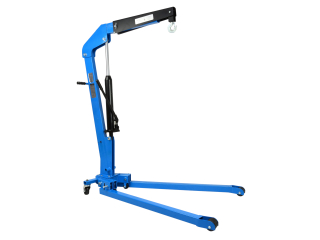 GEKO G02144 Dílenský hydraulický jeřáb zvedák kladkostroj 1t nízkoprofilový 
