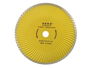 GEKO G00274 Diamantový kotouč na beton turbo 230x22,23mm PROFI