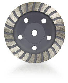 Mar-pol M08788 Diamantový brusný kotouč TURBO 125x5xM14 na broušení betonu