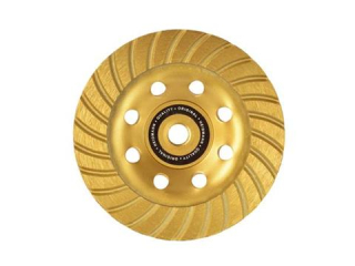GEKO H00121 Diamantový brusný kotouč 125mm turbo M14 na broušení betonu