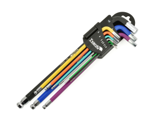 TVARDY T00120 Imbusové klíče 1,5-10mm, 9ks