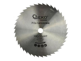 GEKO G00063 Kotouč na dřevo pro řezání dřeva 350mm 32mm 40T